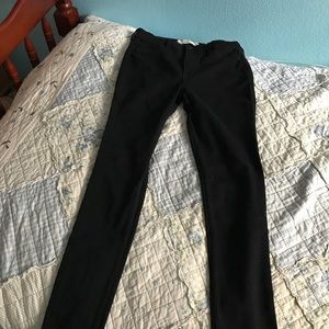 Super skinny Black high waisted jeans Hollister